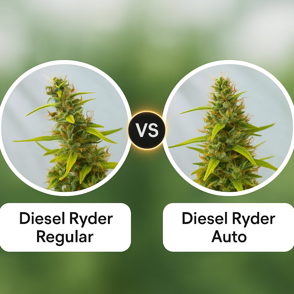 Diesel Ryder (Joint Doctor) vs Diesel Ryder (Joint Doctor) porównanie nasion konopi