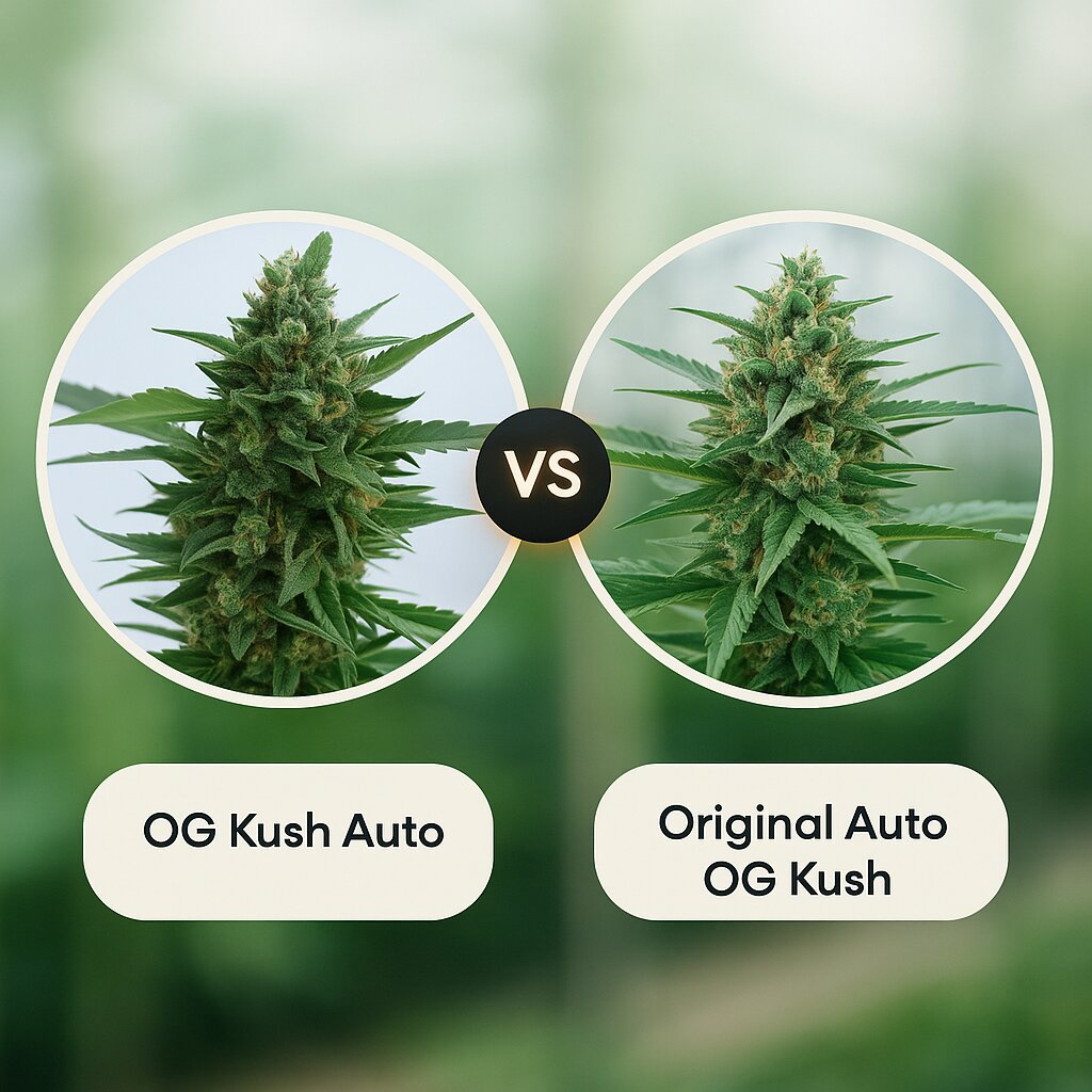 OG Kush Auto (Dr Krippling) vs Original Auto OG Kush (FastBuds) porównanie nasion konopi