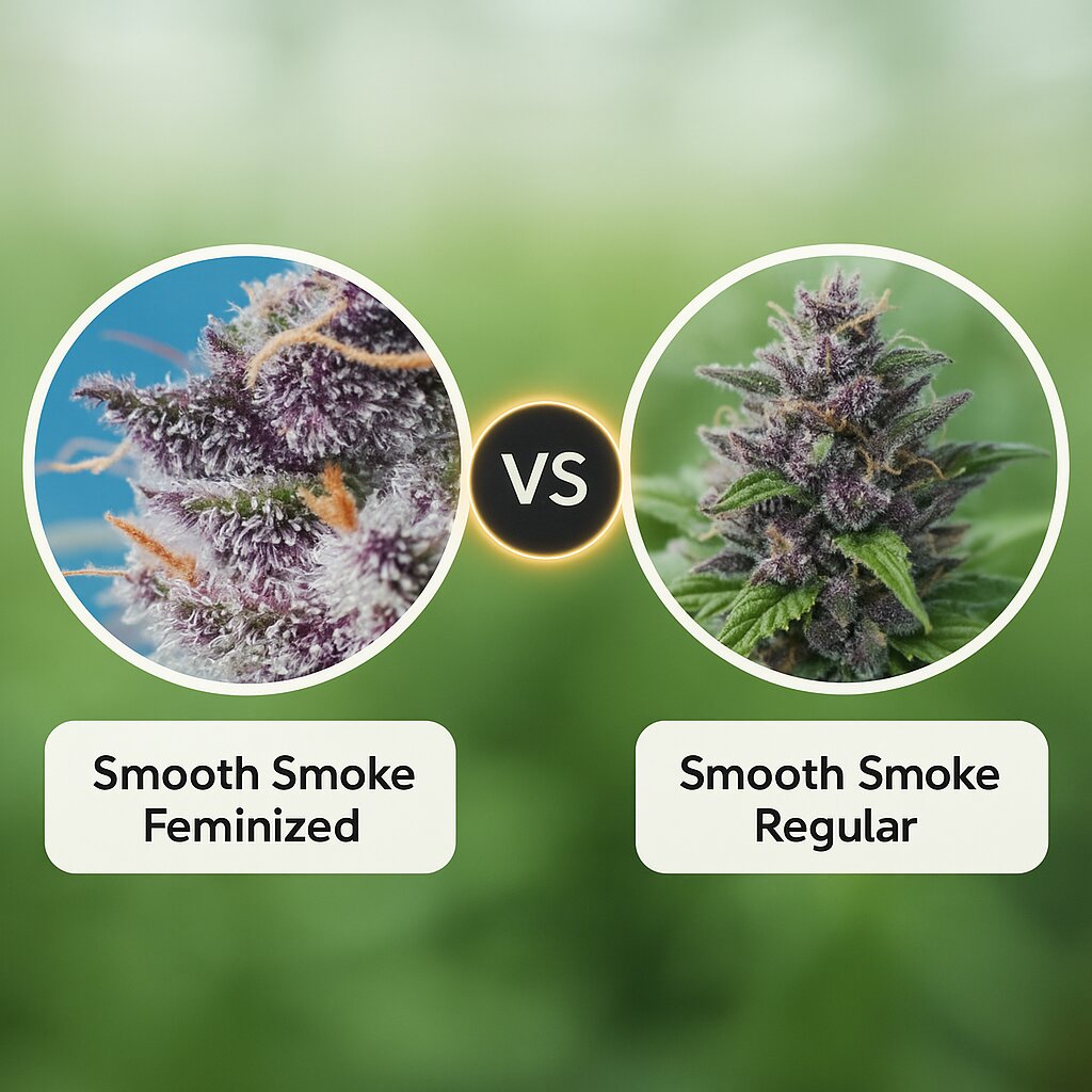 Smooth Smoke (Tropical Seeds) vs Smooth Smoke (Tropical Seeds) porównanie nasion konopi